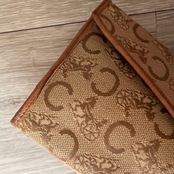 CELINE Horse Carriage C Macadam PVC Long Bifold Wallet Purse - Picture 5 of 16